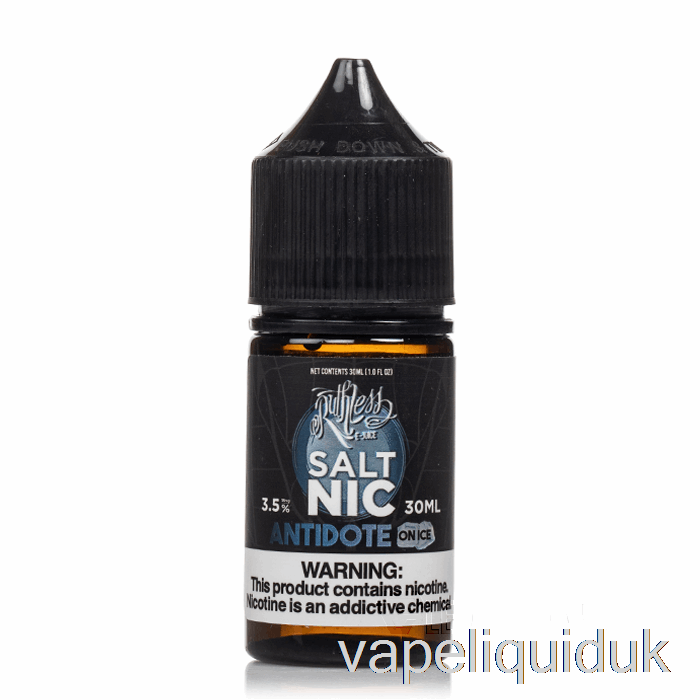 Antidote On Ice - Ruthless SALT - 30mL 10mg Vape Juice